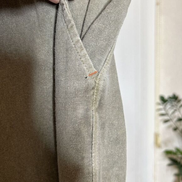 Dash Hemp Womens Sweatpants Pockets Gray Green Size XL - Picture 5 of 9